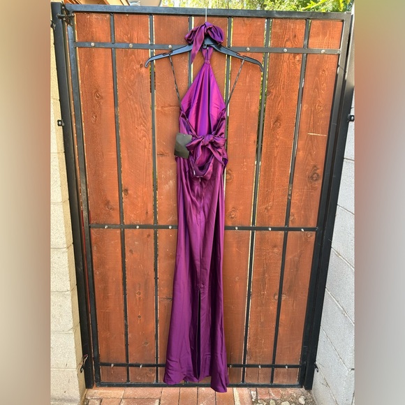 Retrofete Ester Dress in eggplant size XS NWT - Picture 4 of 9